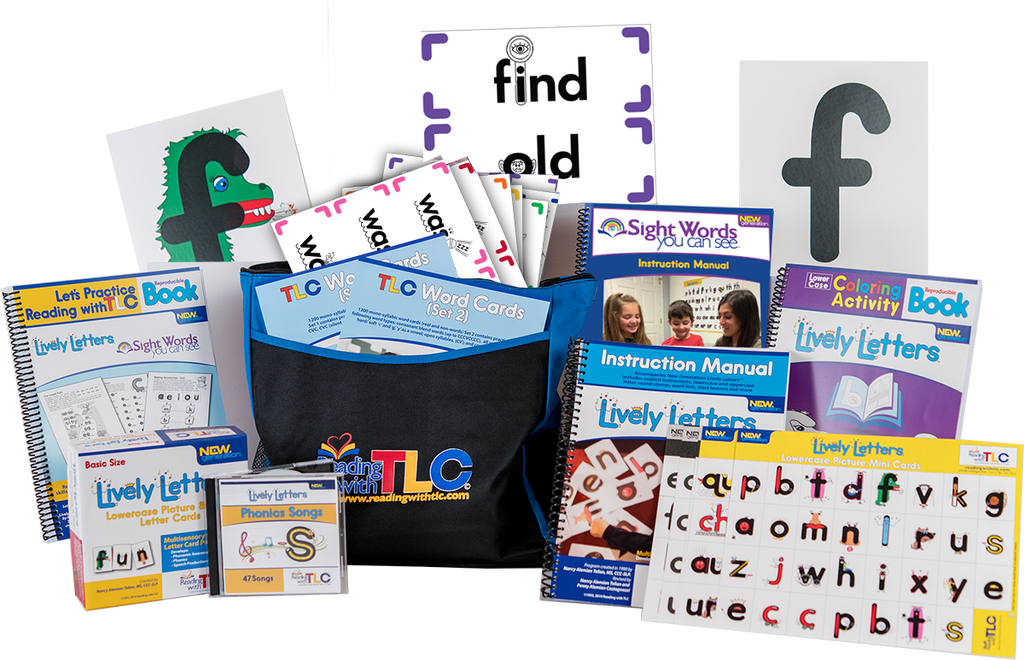 Reading with TLC Grades 1 & 2 Bundle Lively Letters