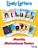 Lively Letters Monthly Motivational Posters