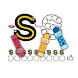 Lively Letters for Speech: Reproducible Multiple Repetition Dauber Packet (E-product)