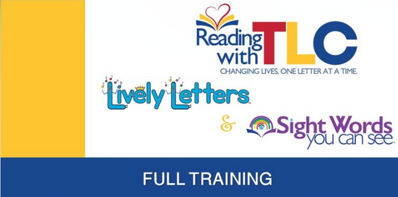6-3 & 6-4, 2024 Scheduled Recording of Lively Letters 6.5 Hour Full Training Webinar with Credit Options