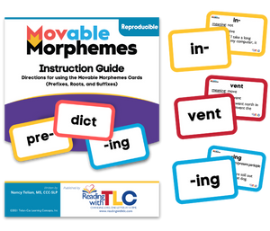 Movable Morphemes Digital, Reproducible Prefixes, Suffixes, and Roots (E-Product)