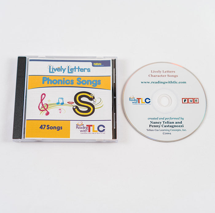 New Generation Lively Letters™ Phonics Songs CD Reading with TLC