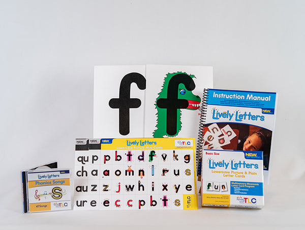 New Generation Lively Letters™ Lowercase Picture and Plain Letter Mini –  Reading with TLC