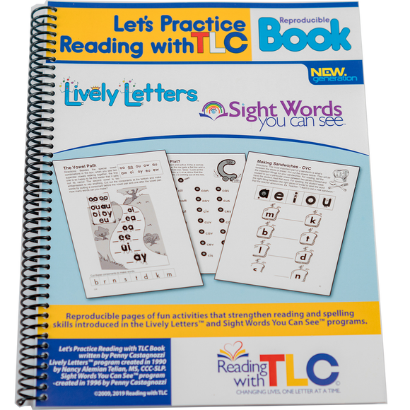 New Generation Let's Practice Reading with TLC Reproducible Workbook-Digital Download E-Book