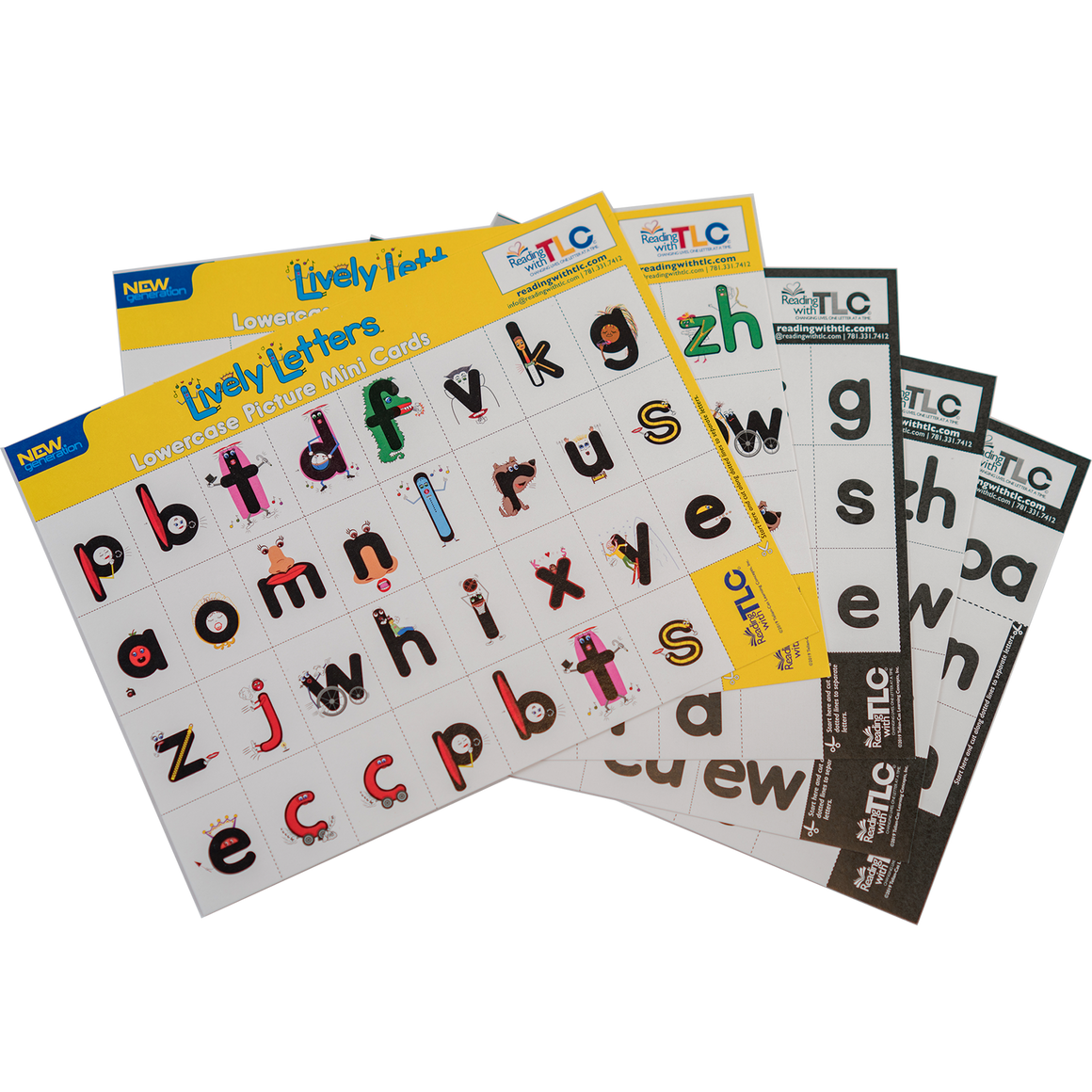 New Generation Lively Letters™ Basic Set for Parents Reading with TLC