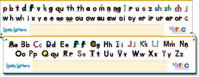 Lively Letters NEW GENERATION – Reading with TLC