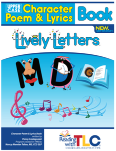 New Generation Lively Letters™ Uppercase Poem and Lyrics Book