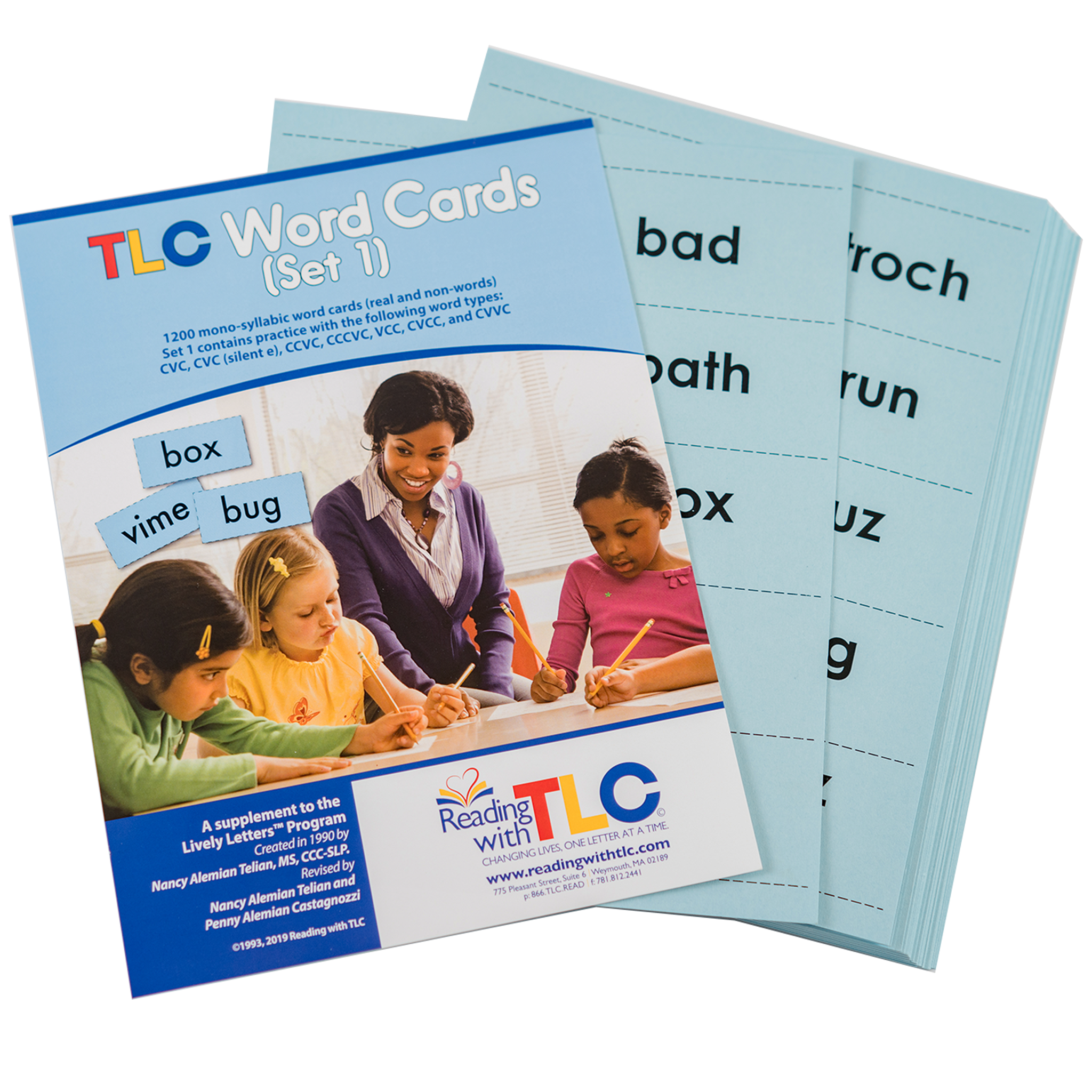 Reading with TLC Digital Word Cards - Set 1 (E-Product)