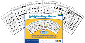 New Generation Lively Letters™ Reproducible Digital Bingo Games (E-Product)