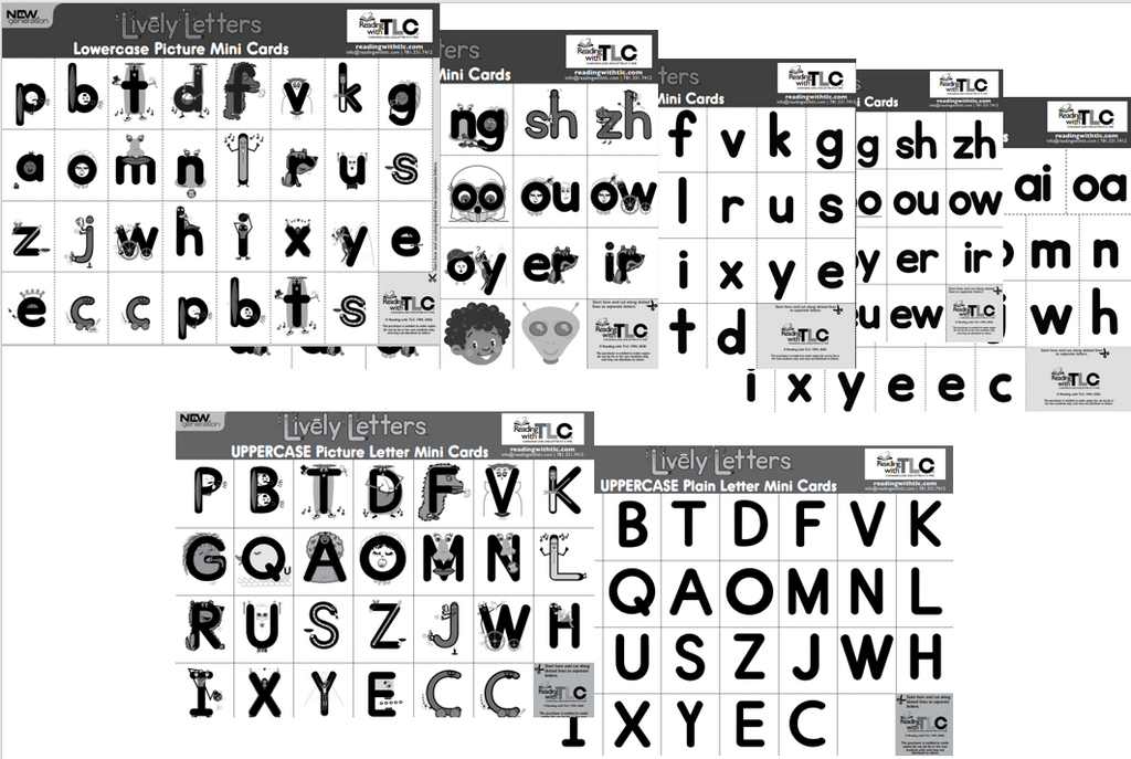 Lively Letters R New Generation Lively Letters™ Reproducible Digital Lowercase and Uppe ...