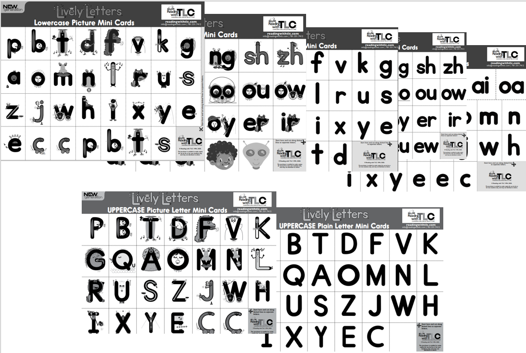 Lively Letters Lively Letters – Reading with TLC